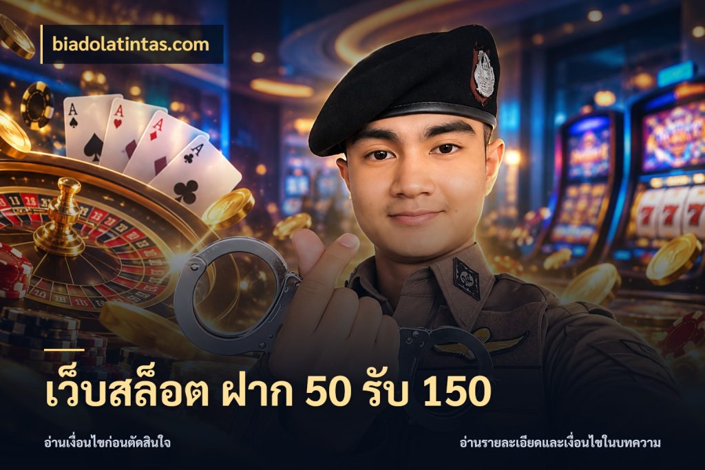 เว็บสล็อต ฝาก 50 รับ 150 biadolatintas.com สนุกกับตัวเลือกโปรในสไตล์ของคุณ