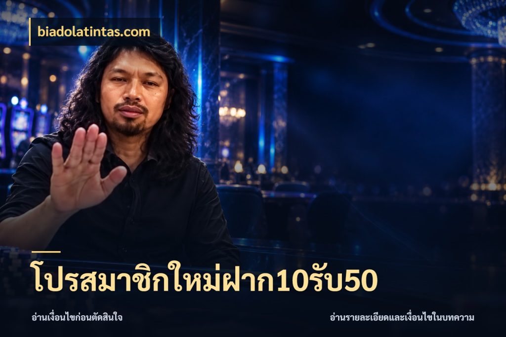 โปรสมาชิกใหม่ฝาก10รับ50 สนุกกับตัวเลือกโปรในสไตล์ของคุณ สไตล์ biadolatintas.com