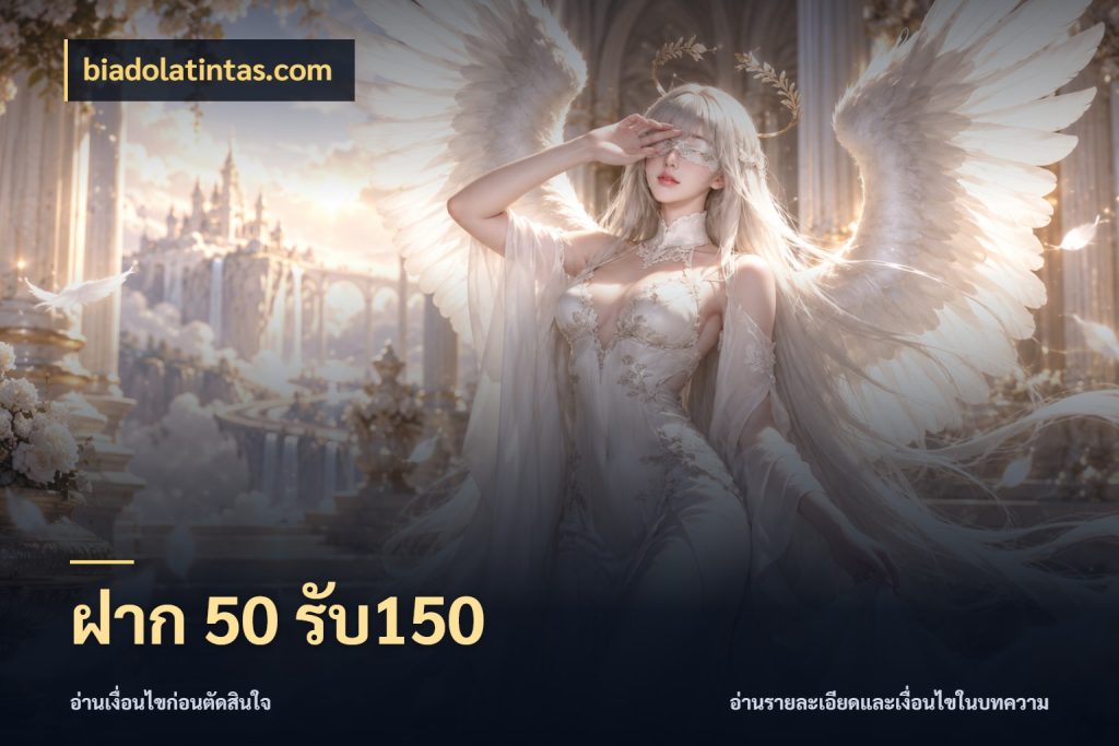 ฝาก 50 รับ150 biadolatintas.com สนุกกับตัวเลือกโปรในสไตล์ของคุณ
