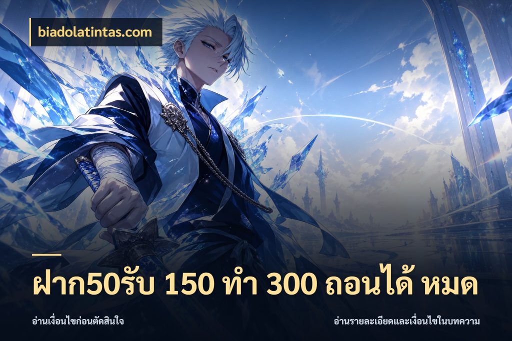 ฝาก50รับ 150 ทำ 300 ถอนได้ หมด สายโบนัสเลือกจังหวะสนุกได้อย่างไร กับ biadolatintas.com