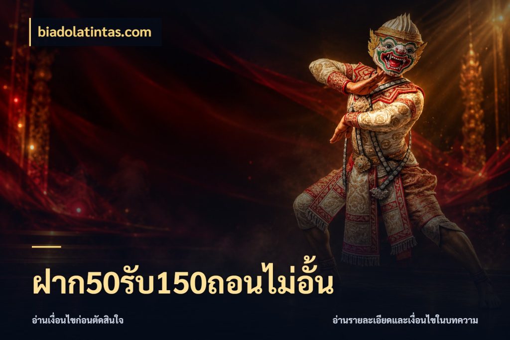 ฝาก50รับ150ถอนไม่อั้น biadolatintas.com จับคู่โบนัสกับสไตล์เกมที่ชอบ
