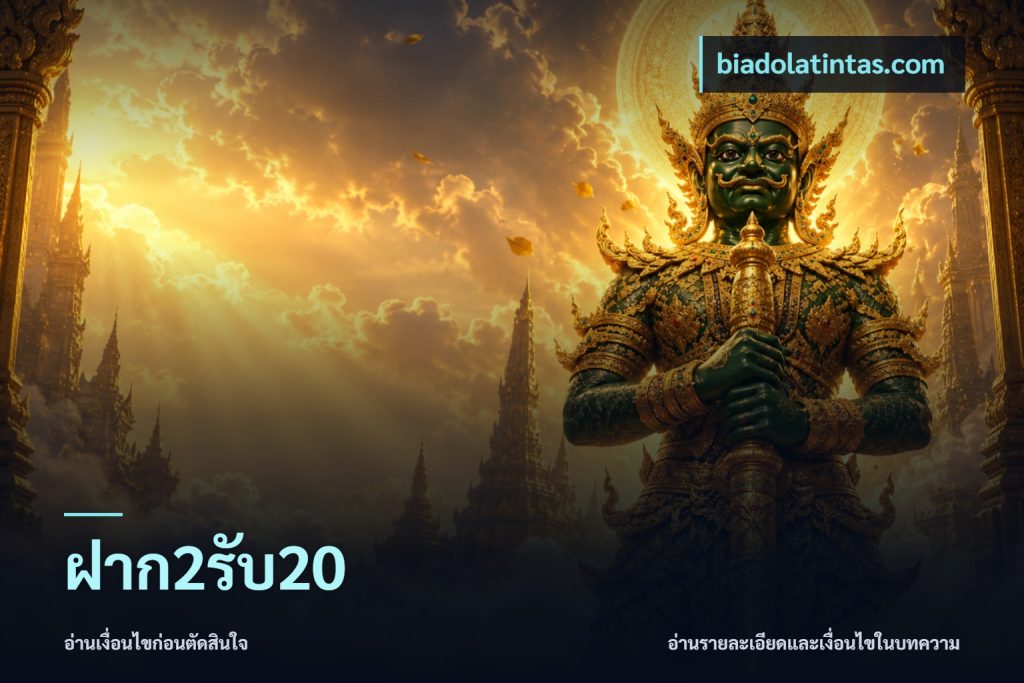 ฝาก2รับ20