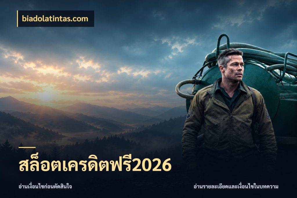สล็อตเครดิตฟรี2026 biadolatintas.com เครดิตฟรีกับจังหวะลุ้นที่คุณเลือก