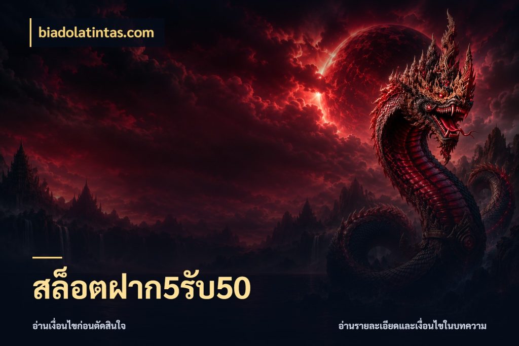 สล็อตฝาก5รับ50 สีสันของโปรฝากและยอดรับ สไตล์ biadolatintas.com