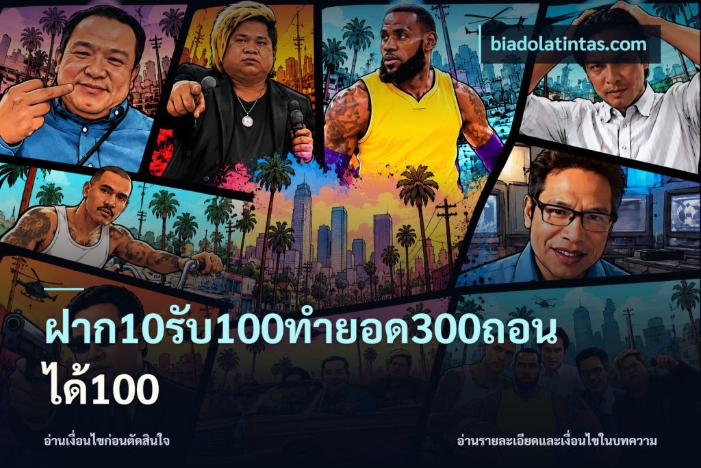 ฝาก10รับ100ทํายอด300ถอนได้100