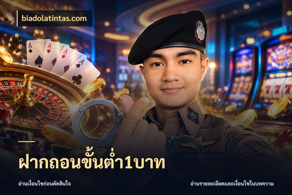 ฝากถอนขั้นต่ำ1บาท biadolatintas.com เปิดมุมยอดเริ่มต้นสำหรับคนชอบเกม
